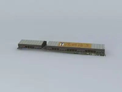 Kaohsiung Yangming Cijin warehouse Free 3D model