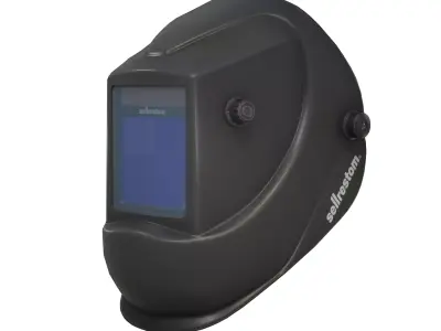 Welding mask 3d model Low-poly Low-poly 3D model