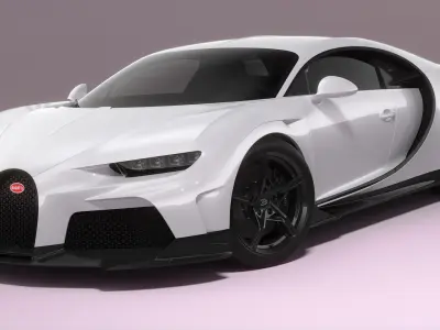 Bugatti Chiron Super Sport 3D model order
