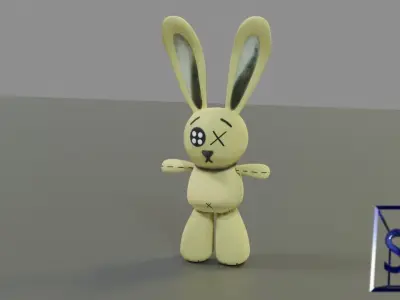 Bunny Toy 3d Model 3D model