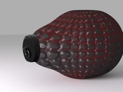 Sonic Grenade Low-poly 3D model