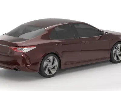 Generic Sedan 04 3D model