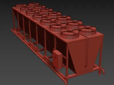  Chiller drycooler Friterm rooftop HVAC 