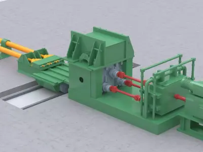 Extracting Mill 3D model