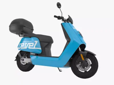 Revel Moped NIU Low-poly 3D model