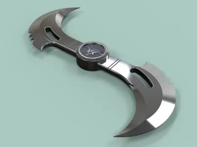 Glaive from movie Blade 3D model
