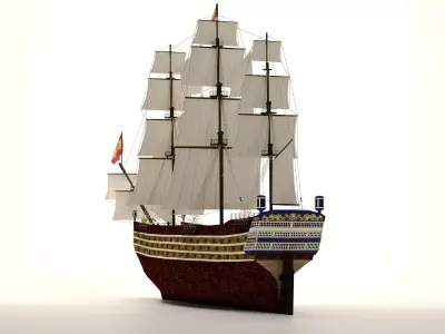 Vessel 3D model