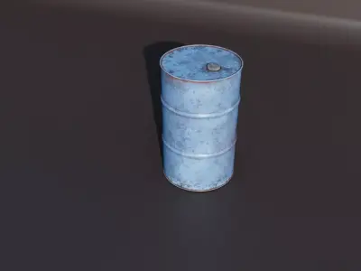 Barrel 3D model shop