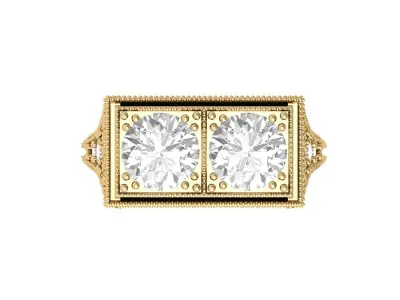 Wedding Ring  3D print model 464