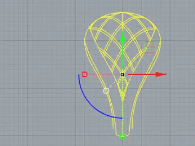 Anello linee madri Free 3D model buy