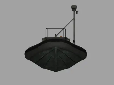 Patrol boat 3D model buy