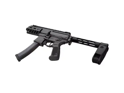 Sig MPX-K Rifle  3D model