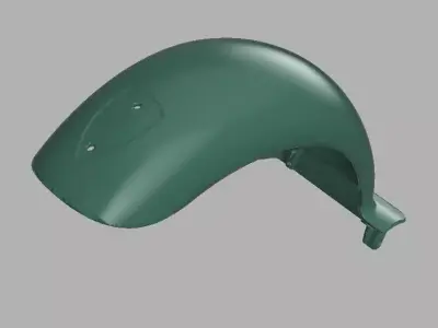 Garde boue arriere Zero 9 Z9 3D model