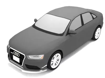 Car Audi 2015 Free 3D model
