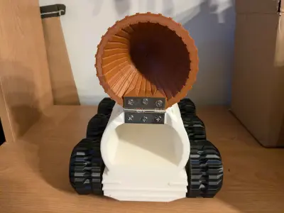 Large Sci-fi Rover - Blender source file included 3D print model