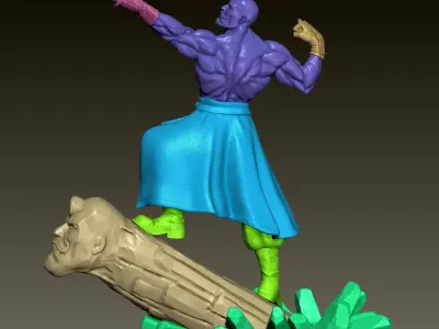 Fullmetal Alchemist Major Armstrong 3D print model