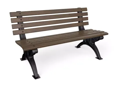 Park Bench 3D model from CGTrader