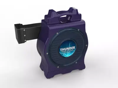 Modern Handheld Industrial Electric Leaf Blower Machine 3D model