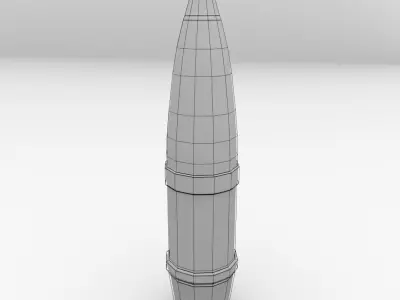 M107 Shell 3D model