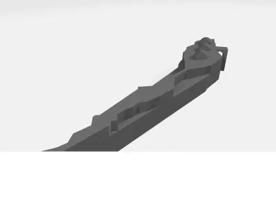 Recca Horn from Flame of Recca 3D print model