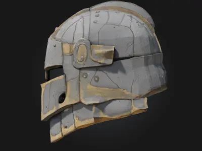  Iron Guardian Helmet 3D model