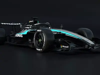Mercedes W-17 F1 2026 3D model