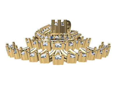ANTIQUE STYLE PENDENT DESIGN  3D print model