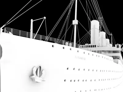 RMS Titanic 3D model