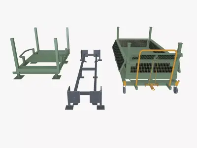 Assets Stands 3D model