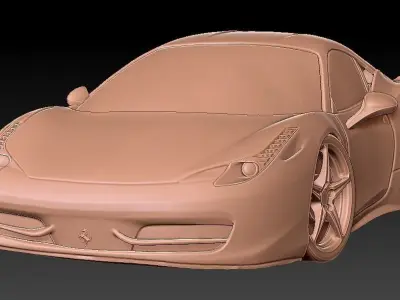 Ferrari 3D Model 3D print model