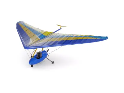 Hang Glider 3D model buy