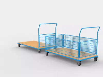 Handling Trolley 3D model