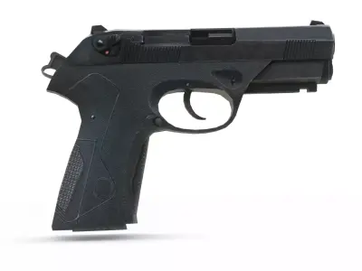 Beretta Px4 Storm 3D Model High Quality Rigged  Low-poly 3D model