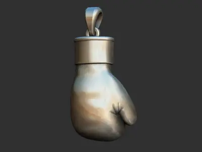 Boxing Glove pendant 3D print model purchase