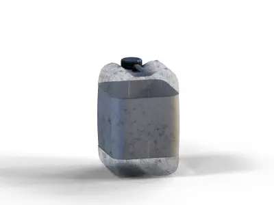 Canister Industrial Carafe 25 Liters Low-poly 3D model purchase
