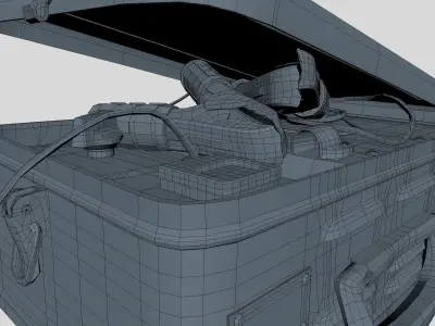 Welding Middle Poly 3D model