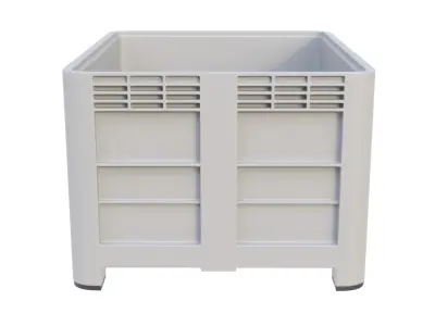 Plastic Pallet Container 01 3D model