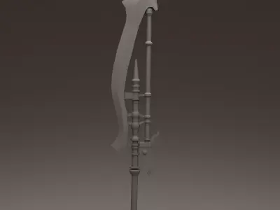 Sword  Low-poly 3D model
