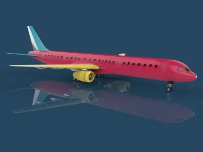 Aeroplane boeing - boeing 3D model