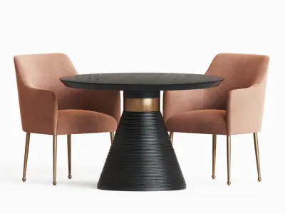 Dining Set 74 3D model