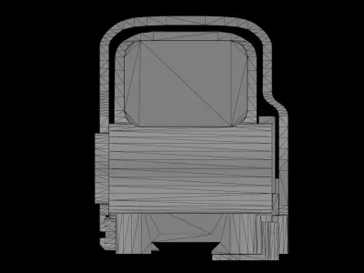EOTech EXPS-2 Holographic Sight Low-poly 3D model