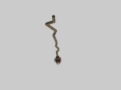 Witch Broom 2 3D model