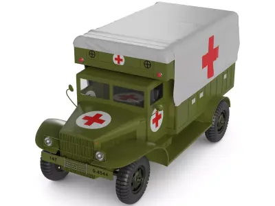 Medical Vehicle 3D model by cgi1688888