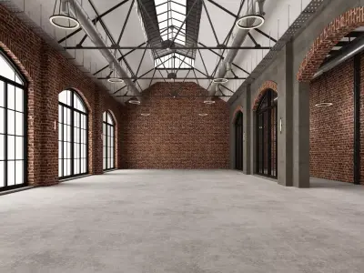 Warehouse Office 2 interior 3D model