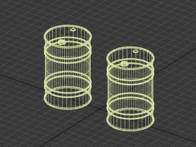 Radioactive Waste 3D model