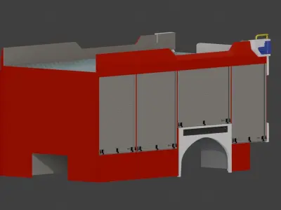 Lentner Auxilium TLF 4000 3D model