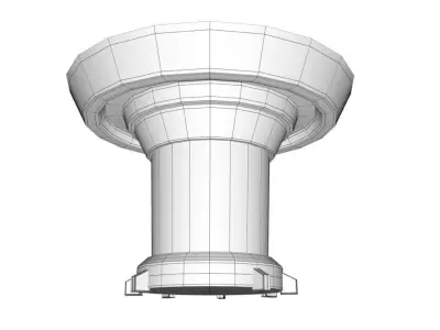 sci-fi test tube 3D model