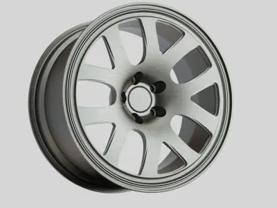 rims Auto tuning wheel tire break  3D model