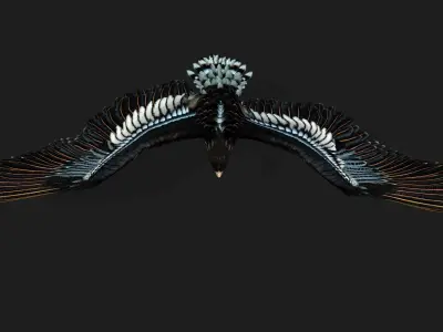 Eagle A4 3D model