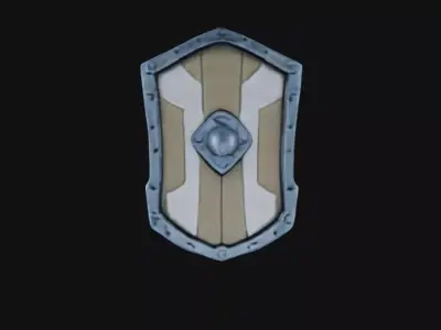 Shield 3D model get